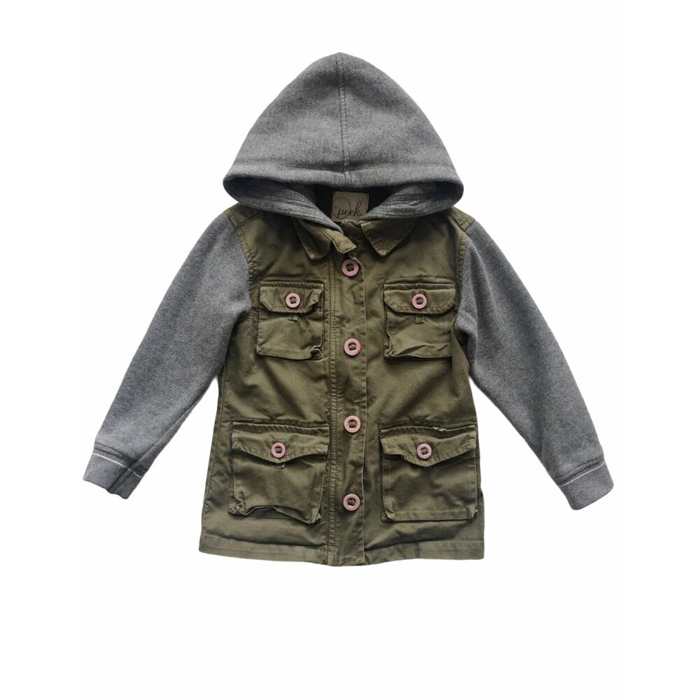 Peek Utility Hoodie Jacket Size 2/3